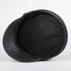 Genuine Leather British Sailor Captain Hat with Star Emblem