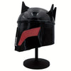 Premium Resin Black Spike Mask with Red Accents - Perfect for Halloween, Easter, and Hanukkah