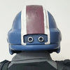 Resin 1:1 Scale Wearable Skull Design Helmet with American Flag Motif - Funky Style Costume Accessory