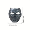 Ant Soul Halloween Skull Mask - Durable ABS Resin Skull Mask with Intricate Bone Design