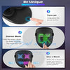 LED Glow Mask with Gesture-Activated Images