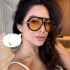 Oversized Round Glasses - Heavyweight Black Frame