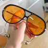 Oversized Round Glasses - Heavyweight Black Frame