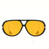 Oversized Round Glasses - Heavyweight Black Frame