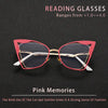 Exquisite Elegant Cat Eye Reading Glasses