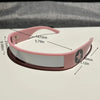 Cyberpunk Style Fashion Glasses - High-Quality PC Frame, Adjustable Metal Arms