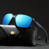 Polarized Sports Glasses, Square Frame, TAC Lens, PC Frame, Anti-Fog Cloth