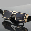 Punk Futuristic Fashion Glasses - Protection, Heavy-Duty Metal frame