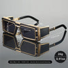 Punk Futuristic Fashion Glasses - Protection, Heavy-Duty Metal frame