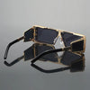 Punk Futuristic Fashion Glasses - Protection, Heavy-Duty Metal frame