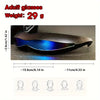Asymmetric Personality Men's Glasses