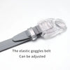 Electroplated Swimming Goggles with Earplugs, Anti-Fog