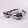 Electroplated Swimming Goggles with Earplugs, Anti-Fog