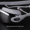 Electroplated Swimming Goggles with Earplugs, Anti-Fog