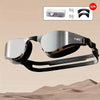 Anti-Fog Silicone Swimming Goggles with Small Frame Design - HD Clarity, Waterproof & Comfortable for Swimming Training