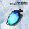 Anti-Fog Swimming Goggles for Adults - Waterproof UV Protection & Adjustable Straps, Large Lens