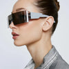 Stylish Rimless Rectangle Fashion Glasses