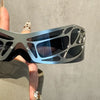 Punk Rocker Glasses - Futuristic Rimless Design