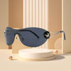Semi-Frame Star-Shaped Fashion Glasses - Lightweight Trendy Design