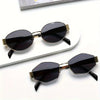 Square and Polygonal Frames, Composite Materials, Metal Hinges, Anti-reflective PC Lenses