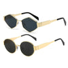 Square and Polygonal Frames, Composite Materials, Metal Hinges, Anti-reflective PC Lenses