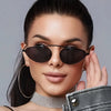 Black & Gray Metal Frame Fashion Glasses with Polycarbonate Decorative Lenses
