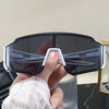 Trendy Sand White/Grey Frame Glasses