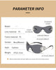 Inspired Snake Print Frameless Glasses: Zinc Alloy, PC Lenses, Metal Hinges
