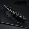 American Fluid Shark Tooth Personality Dark Abigio Cool and Eye-catching Glasses Random Handmade Product