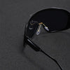 Large One-Piece Fashion Glasses, Oversized PC Frame & Lens, Full Rim