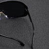 Large One-Piece Fashion Glasses, Oversized PC Frame & Lens, Full Rim